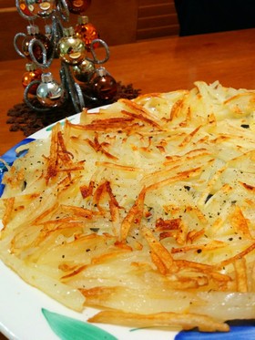 塩レモンで☆ハッシュドブラウンポテト