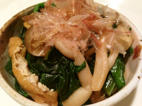 ほうれん草としめじの煮びたし✿