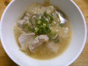 簡単 絶品♪ 豚肉 白菜の 胡麻味噌煮！