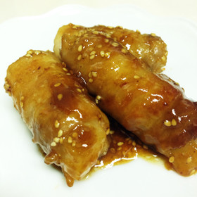 大根の＊豚バラ巻き＊