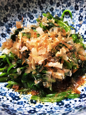 【基本レシピ】ほうれん草のおひたし