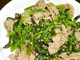 ご馳走♪ほうれん草