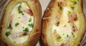 ホクホク♨︎エッグ詰めポテト♨︎