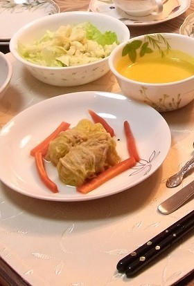 ツルッと食べれるロール白菜