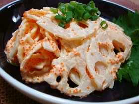 ✿レンコンのとびっこマヨサラダ✿