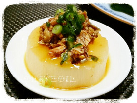 100円鯖味噌煮缶で♪簡単ごちそう田楽