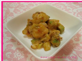 ➏　カリフラワーの☆スイチリマヨ炒め　➏