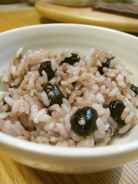 黒豆ごはん