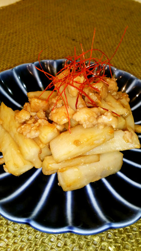 蓮根 甘辛 味噌炒め⭐合わせ調味料で簡単