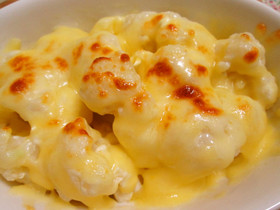 美味しい♪カリフラワーのマヨ・チーズ焼き