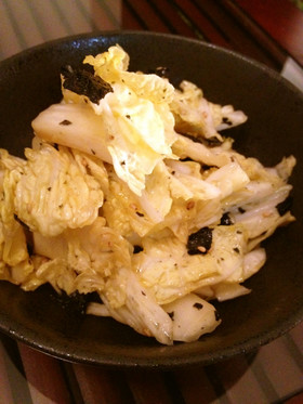 ☆超簡単おつまみ！もみこみ白菜☆