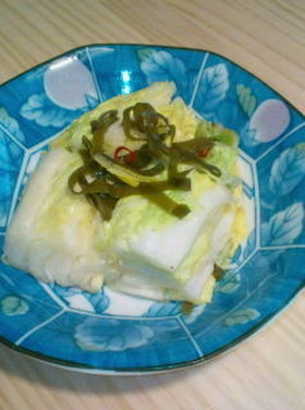 真冬の漬物❤減塩で本格白菜漬け