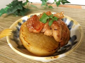 冬のご馳走♬鶏大根✿ゆず胡椒と甘醤油酢煮