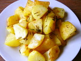 クリスピー♪ローズマリー焼きポテト