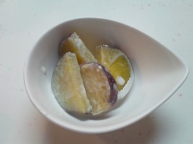 さつま芋のミルク煮