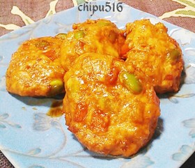 雑誌掲載ダイエット花粉症鳥と蓮根バーグ　