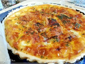 ほく②うま②☆簡単ジャーマンキッシュ。