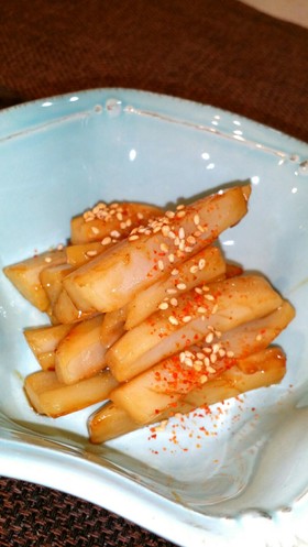 ⭐簡単⭐めんつゆ⭐れんこん甘辛炒め♪