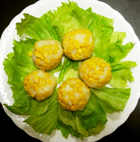 冷凍庫に常備♪ポテトボール