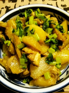 大根・牛蒡・鶏もも肉！擦り胡麻旨煮♪
