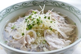 クスクス風カリフラワーの洋風そば