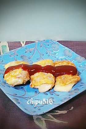 超簡単子供が喜ぶ薄切り肉チーズinピカタ