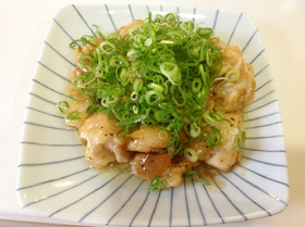 鶏のマヨポン炒め