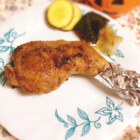 鶏もも焼、フライパンで、簡単！