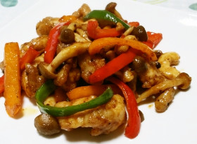 ◆簡単！鶏肉とカシュナッツのXO醤炒め◆