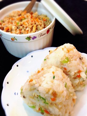 簡単！万能！五種野菜の蜂蜜そぼろ♬