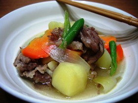 ほっくり☆塩麹肉じゃが