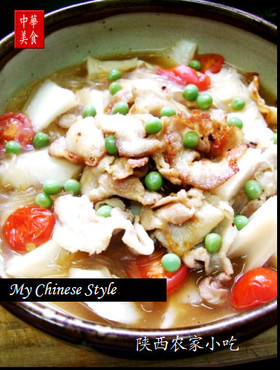 香り焼き豚の春雨煮（田舎の中華料理）