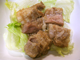 やわらかゆで豚de醤油麹の豚の角煮