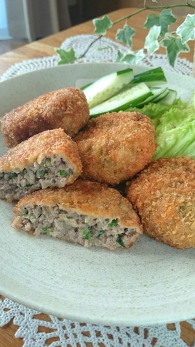 我が家のジューシー白菜入りメンチカツ★