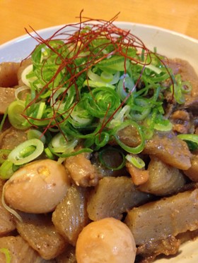 絶対美味しい！簡単もつの煮込み