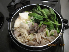 簡単！塩麹ですき焼き