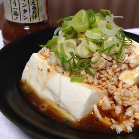 豆腐とひき肉のピリ辛奴☆