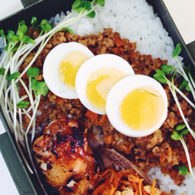 たっぷり野菜のドライカレー。