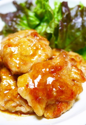 お酢でさっぱり！豚こまスタミナ焼き