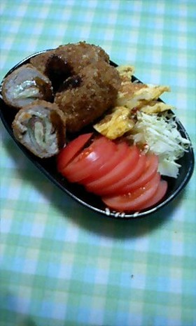 梅しそのチーズカツ