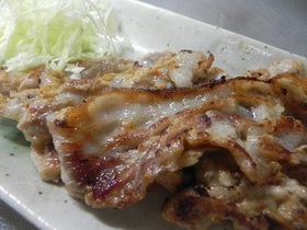 *香ばしい♪豚肉のみそつけ焼き*