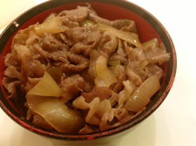 簡単☆時短15分で絶品吉家牛丼&牛皿再現