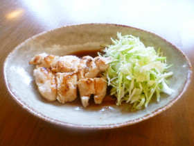 チキンソテーこってりソース♪