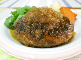和風おろしそふっくらジューシーハンバーグ