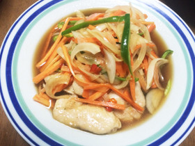 驚きの柔らかさ！鳥ムネ肉で南蛮漬け