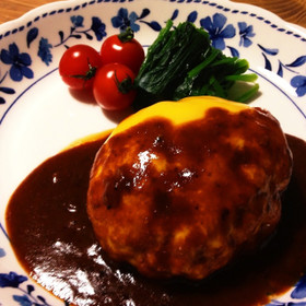 絶品♡焼きハンバーグ〜デミグラスソース〜