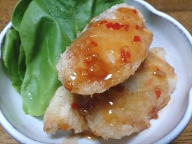 鱈の唐揚げチリソース