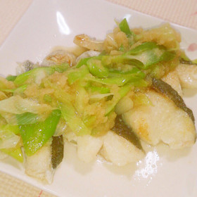 たらの揚げ焼き♪みぞれただれ