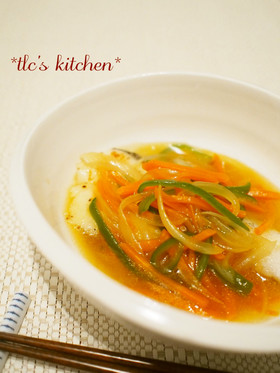 ＊鱈の中華風野菜あんかけ＊