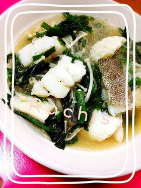 タラと春雨の中華煮♡